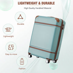 20-inch Hard-shell Suitcase With Cosmetic Bag - Otaj Gifts