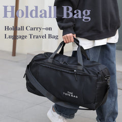 52x27x25cm Large Black Sport Gym Tote New Duffle Bag Travel Work Gear Bag - Otaj Gifts