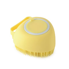 Silicone Dog Bath Massage Gloves Brush Pet Cat Bathroom Cleaning Tool Comb Brush For Dog Can Pour Shampoo Dog Grooming Supplies - Otaj Gifts