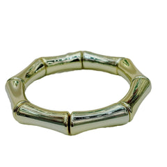 European And American Bamboo Tube Beads Women's Fashion Colored Beads Acrylic Bracelet - Otaj Gifts