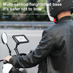 Waterproof Motorcycle Bike Mobile Phone Holder Magnetic Universal Bicycle GPS 360 Degree Swivel Adjustable Motorcycle Cellphone Holder - Otaj Gifts