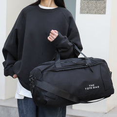 52x27x25cm Large Black Sport Gym Tote New Duffle Bag Travel Work Gear Bag - Otaj Gifts