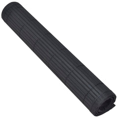 6 Bamboo Placemats 30 x 45 cm Black - Otaj Gifts