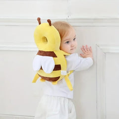 Head Back Protector Baby Protect Pillow Learn Walk Headgear Prevent Injured Safety Pad Prevention Fall Cartoon Bee Kids Pillows - Otaj Gifts