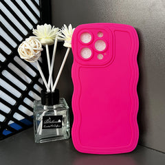 Solid Color Big Wave Suitable For Phone Case Solid Color Drop-resistant Soft Shell - Otaj Gifts