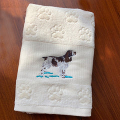 Dog Embroidery Water Absorbing Wash Towel - Otaj Gifts