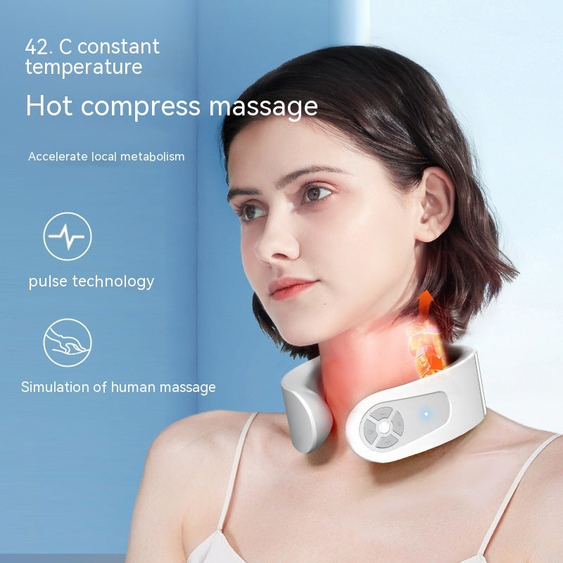 Neck Massager Household Massager Pulse Multifunction - Otaj Gifts