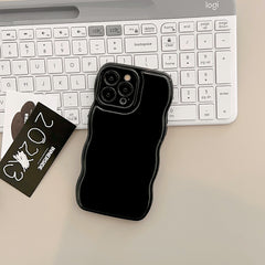 Solid Color Air Cushion Silicone Simple Phone Case - Otaj Gifts