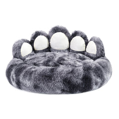 Cute Dog Bear Paw Shape Dog Bed, Dog Beds & Furniture For Small And Medium Dogs, Cozy Plush Cute Cat Beds For Indoor Cats - Otaj Gifts