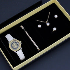 New Ladies Watch Good-looking Cross-border Valentine's Day Watch Jewelry Suit With Decoration - Otaj Gifts
