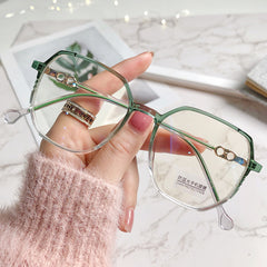 Korean Fashion Style Plain Net Red Glasses Frame - Otaj Gifts