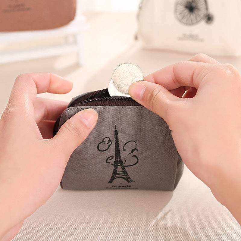 Porte-monnaie en toile - Otaj Gifts