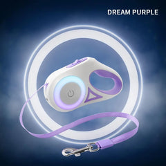 3 And 5M Dog Leash Light Retractable Pet Leads Traction Rope Belt Durable Large Dog Walk Run Leash Lead Automatic Cat Lead Extension - Otaj Gifts