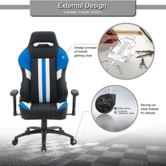 High Back Gaming Chair Racing Office Chair with PU Leather - Otaj Gifts