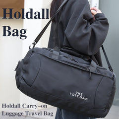 52x27x25cm Large Black Sport Gym Tote New Duffle Bag Travel Work Gear Bag - Otaj Gifts