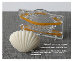 Shell Candle Mould Homemade Aromatherapy Candle - Otaj Gifts