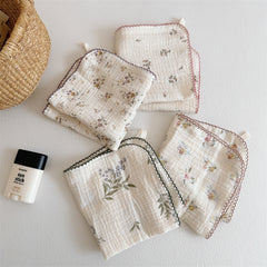 4 Class A Pure Cotton Gauze Baby Face Towel - Otaj Gifts