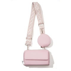 One-shoulder Crossbody Mobile Phone Bag Multi-functional Wide Shoulder Strap Bag - Otaj Gifts