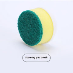 Electric Cleaning Brush 4 In 1 Spinning Scrubber Handheld Electric Cordless Cleaning Brush Portable - Otaj Gifts