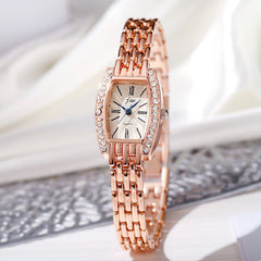 Women's Bucket-shaped Square Fashion Watch Fashion Jewelry - Otaj Gifts