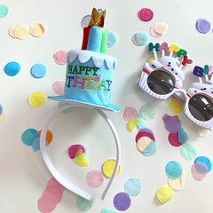 Cute Birthday Cake Birthday Headband Party Dress Up - Otaj Gifts