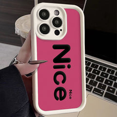 Nice Niche English Phone Case Simple - Otaj Gifts