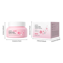 Sakura Skin Care Set 4-piece Set Cleansing Eye Cream Face Cream - Otaj Gifts