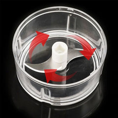 Mini Multiprocessor Manual Crusher 2 Laminas Inox Garlic - Otaj Gifts