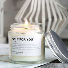 Aromatherapy Candle Creative Hand Gift Glass - Otaj Gifts