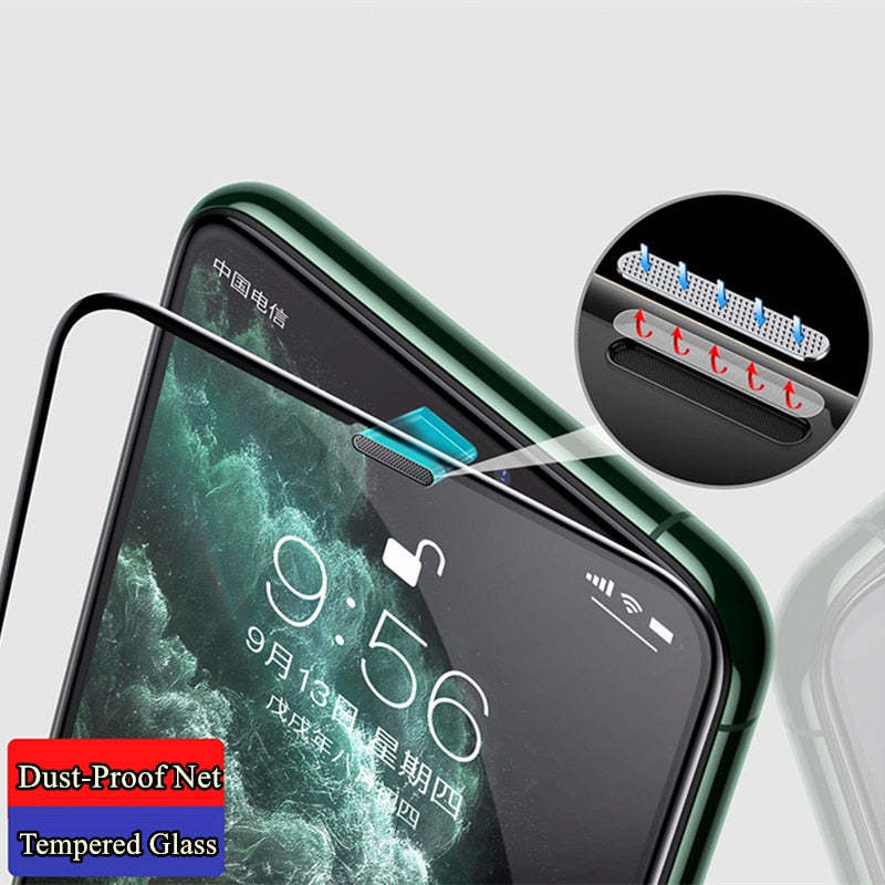 Privacy Tempered Film Dustproof Net Full-cover Screen Protector - Otaj Gifts