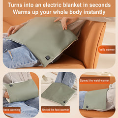 Portable Graphene Handwarmers Pouch Comfortable Electric Hand Warmer Heater Pad Adjustable 3 Temperature Setting Portable  Heating Hand Warmer Pouch Heated Hand Mitts - Otaj Gifts