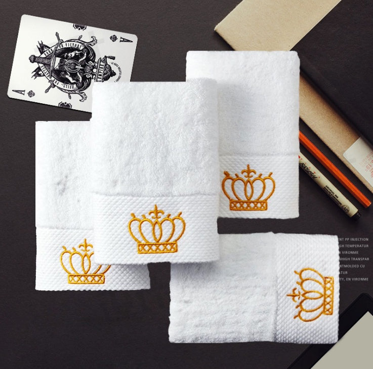 Cotton gift towel custom embroidery boutique hotel hotel sauna large bath towel - Otaj Gifts