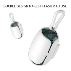 Dog Poop Bag Holder And Dispenser With Leash Attachment Pet Supplies Space Capsule Outdoor Biodegradable Dog Poop Bags Dispenser Attachable To The Leash Dog Accessories - Otaj Gifts