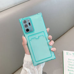 Anti-falling Four-corner Transparent Card Bag Cell Phone Case - Otaj Gifts