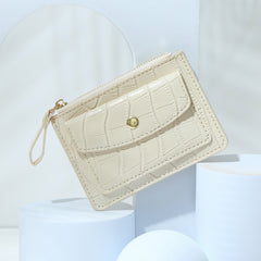Multifunctional Zipper Coin Purse Multiple Card Slots - Otaj Gifts
