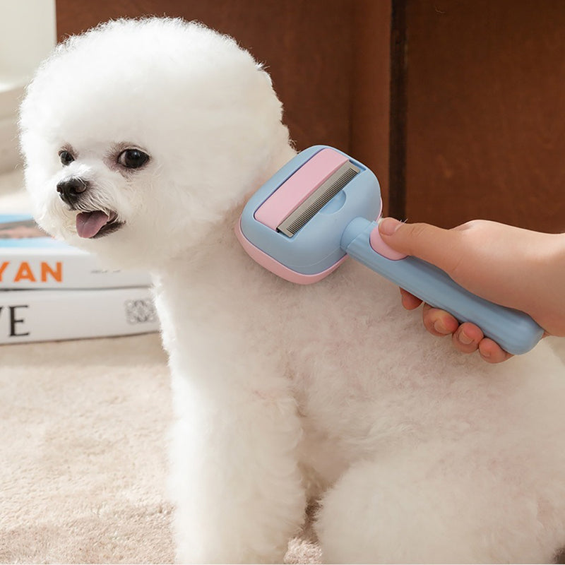 Pet Grooming Brush Dog Deshedding Brush For Large Dogs, Dematting Comb De-shedding Tool For Hair Cats, Pet Hair Grooming Brush Reduces Shedding, Great For Short To Long Hair Breeds - Otaj Gifts