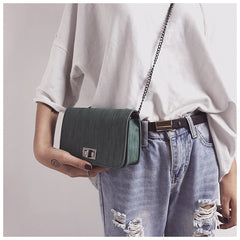 Chain small square bag shoulder bag - Otaj Gifts