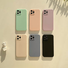 Original Liquid Silicone Frosted Phone Case - Otaj Gifts