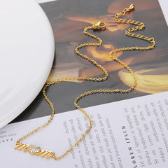 New Product Mother's Birthday Gift Necklace Heart - Otaj Gifts