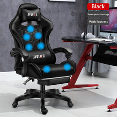 Men's Computer Home Comfort Ergonomic Dormitory Gaming Seat Swivel Chair - Otaj Gifts