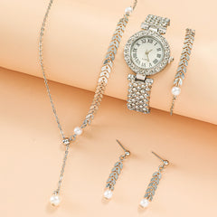 Diamond Women Watches Luxury Fashion Rhinestone Quartz Bracelet Wrist Watch For Women - Otaj Gifts