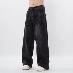 Fashion Men's Loose Cargo Ins Wide-leg Pants - Otaj Gifts