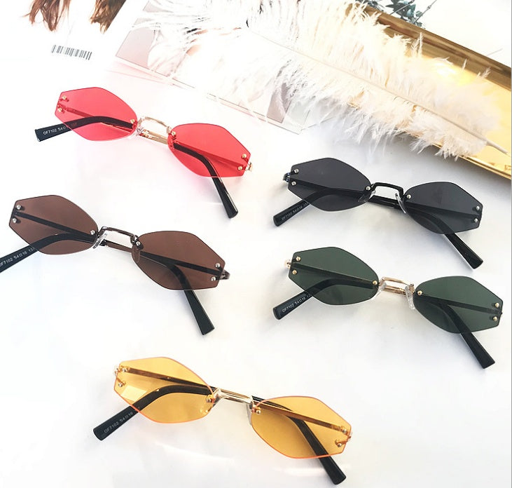RETRO OVAL VINTAGE SUN GLASSES - Otaj Gifts