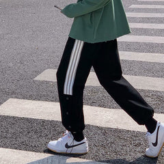 Spring And Autumn Student Track Pants Korean Style - Otaj Gifts