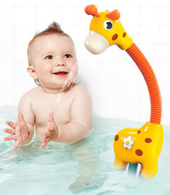 Children Bath Toy Electric Cartoon Giraffe Shower Baby Spray Bathtub Toys Educational Play Game Beach Toys - Otaj Gifts