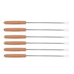 12Pcs Household Kitchen Stainless Steel Barbecue Fork Skewers Barbecue Kabob Needle BBQ Utensil - Otaj Gifts