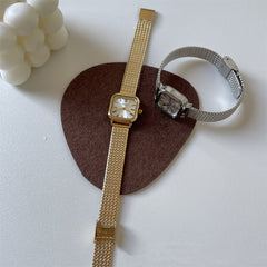 Retro Roman Steel Women's Quartz Watch - Otaj Gifts