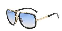 Flat Top Hot Square Sunglasses Men Women Luxury Brand Design Couple Lady Celebrity Brad Pitt Sun Glasses Super star Eyewear - Otaj Gifts