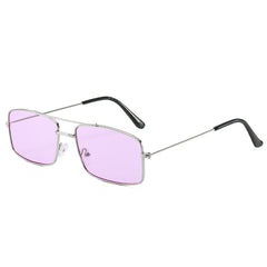 Retro square double beam glasses - Otaj Gifts