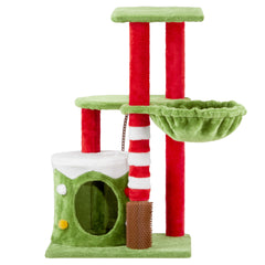 Cat House - Cat Hammock 2 Floor Platform - Cat Climbing Frame - Otaj Gifts